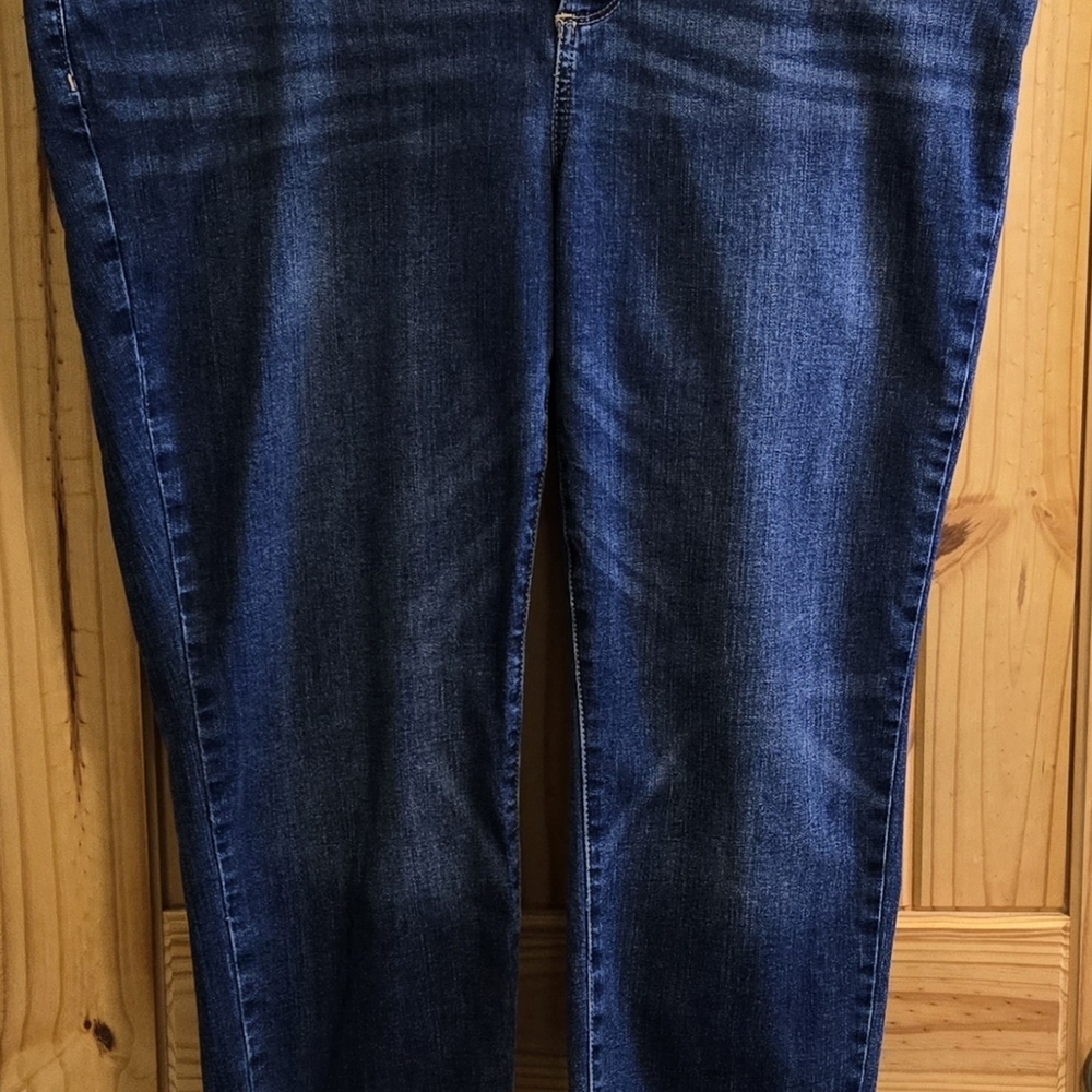 Sonoma‎ Goods For Life Womens Curvy Skinny Jeans Dark Wash Denim 18W